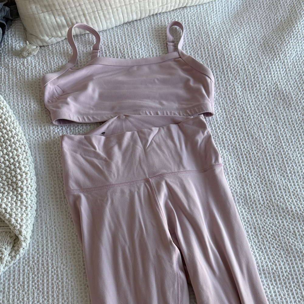 Aritzia M Pink Activewear Set
